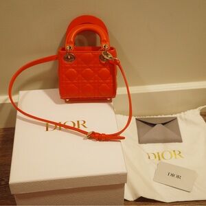 Dior lady nano bag